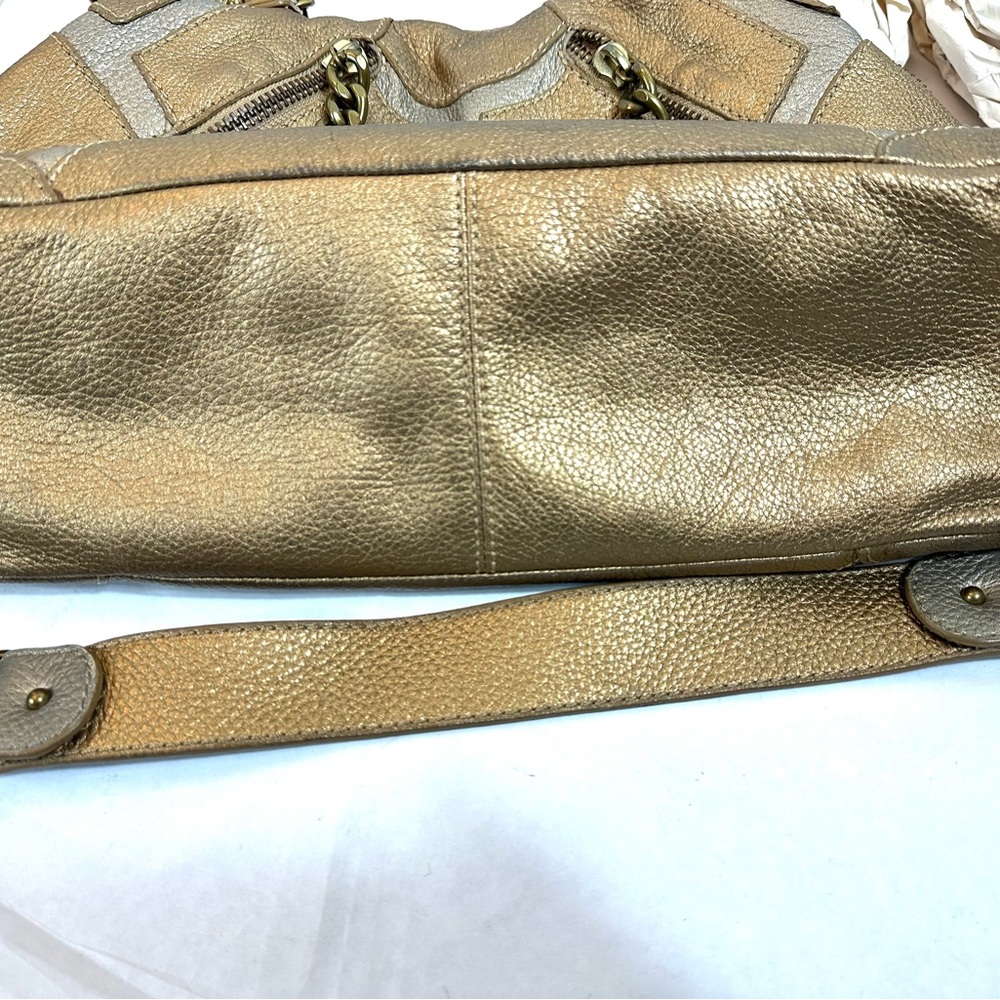 Lockheart gold and chains shoulder bag - Picture 6 of 13